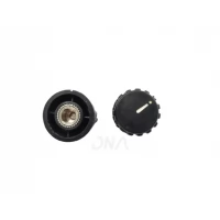 POT KNOB Advance AK 24 BLACK POT KNOB Advance AK 24 BLACK
