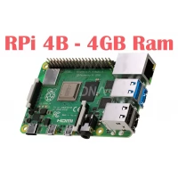 Raspberry Pi 4 Model B with 4 GB RAM Raspberry Pi 4 Model B with 4 GB RAM