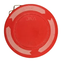 RED Mushroom Push Button Switch