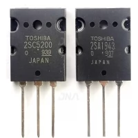 Refurbished 2SC5200 & 2SA1943 Power Transistor Refurbished 2SC5200 & 2SA1943 Power Transistor