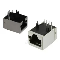 RJ45 - 8P8C PCB Mount Right Angle Socket for LAN