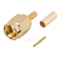 SMA Male Crimp Type Connector RG178 SMA Male Crimp Type Connector RG178