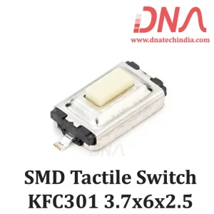 SMD Tactile Switch 3.7x6x2.5 (KFC301 white) SMD Tactile Switch 3.7x6x2.5 (KFC301 white)