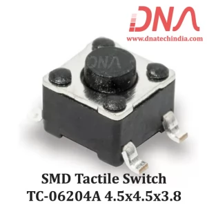 SMD Tactile Switch 4.5x4.5x3.8 (TC 06204) SMD Tactile Switch 4.5x4.5x3.8 (TC 06204)