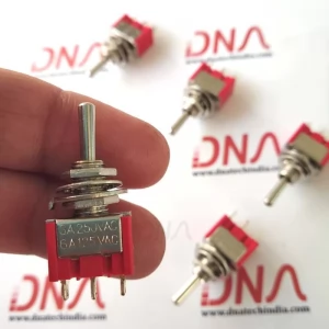 SPDT 3 way Toggle Switch (ON-OFF-ON) SPDT 3 way Toggle Switch (ON-OFF-ON)