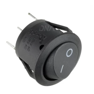 SPST Round Rocker Switch