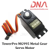 TowerPro MG995 Metal Gear Servo Motor (180º Rotation)-Standard Quality TowerPro MG995 Metal Gear Servo Motor (180º Rotation)-Standard Quality