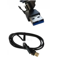 USB-A 2.0 Male to USB Type C Male Cable