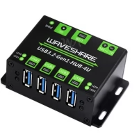 Waveshare 4-Ch USB 3.2 Gen1 HUB with Metal Case