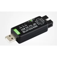 Waveshare Industrial USB TO TTL Converter, Original CH343G Onboard, Multi Protection & Systems Support Waveshare Industrial USB TO TTL Converter, Original CH343G Onboard, Multi Protection & Systems Support