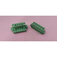 Y2500 FBS 6 Pin Right Angle Terminal Block Female Combicon Connector 5.08mm Pitch