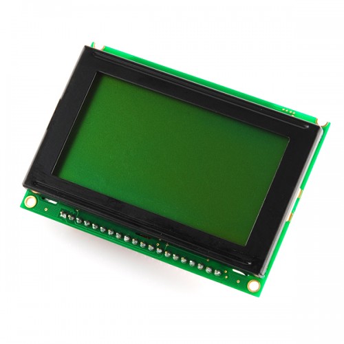 JHD12864 128X64 Green GLCD Display