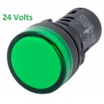 GREEN Panel Indicator 24V