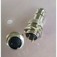 GX16 2Pin Aviation Connector "Reverse Type" Male Plug and Female Socket Back Mount Solder Type for Cable