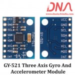 GY-521 Three Axis Gyro & Accelerometer Module