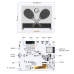 Elecrow CrowPanel ESP32 4.2inch E-paper HMI Display with 400×300 Resolution, Black/White, SPI Interface (DIE07300S)