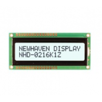 16x2 White LCD Display