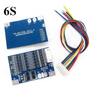 6S Li-Ion BMS HX-6S-A06 Module
