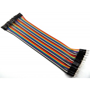Jumper Wire Male to Female (Pack of 40) Jumper Wire Male to Female (Pack of 40)