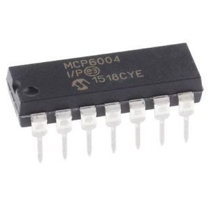 MCP6004 Op-Amp DIP IC