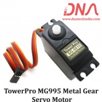 TowerPro MG995 Metal Gear Servo Motor (180º Rotation)-Standard Quality TowerPro MG995 Metal Gear Servo Motor (180º Rotation)-Standard Quality