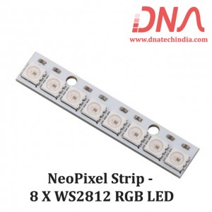 NeoPixel Strip - 8 x WS2812 RGB LED  