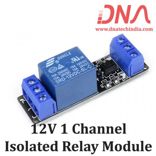 1 Channel 12 Volt Isolated Relay Module