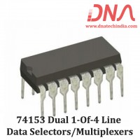 74153 Dual 1-of-4 Line Data Selectors/Multiplexers 74153 Dual 1-of-4 Line Data Selectors/Multiplexers