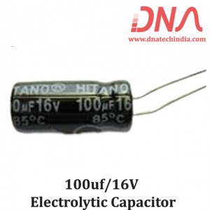 100UF/16V ELECTROLYTIC CAPACITOR 100UF/16V ELECTROLYTIC CAPACITOR