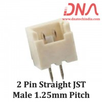 2 Pin 1.25mm JST Straight Male Relimate Connector 2 Pin 1.25mm JST Straight Male Relimate Connector
