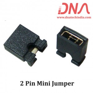 2 Pin Mini Jumper 2.54 mm Closed Type 2 Pin Mini Jumper 2.54 mm Closed Type