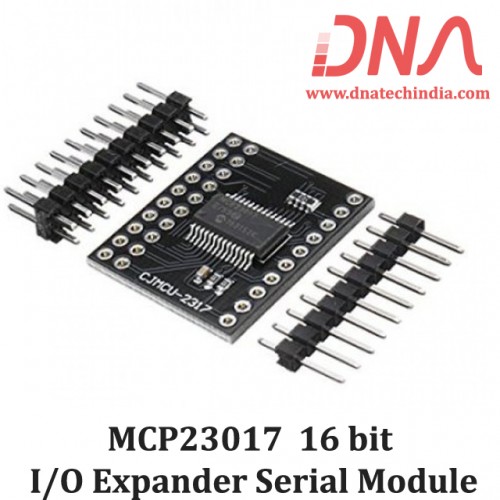 MCP23017 16 bit I/O Expander Serial Module