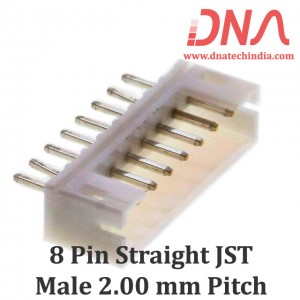 8 Pin 2.0mm JST PH Straight Male Relimate Connector 8 Pin 2.0mm JST PH Straight Male Relimate Connector