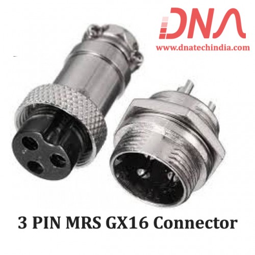 3 PIN MRS GX16 Connector