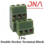 3 Pin Double Decker Terminal Block