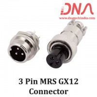 3 PIN MRS GX12 Connector 3 PIN MRS GX12 Connector