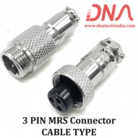 3 PIN CABLE TYPE GX16 MRS Connector 3 PIN CABLE TYPE GX16 MRS Connector