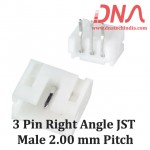 3 Pin 2.0mm JST PH Right Angle Male Relimate Connector