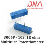 3006P-102 1Kohm Multiturn Varaible Resistor