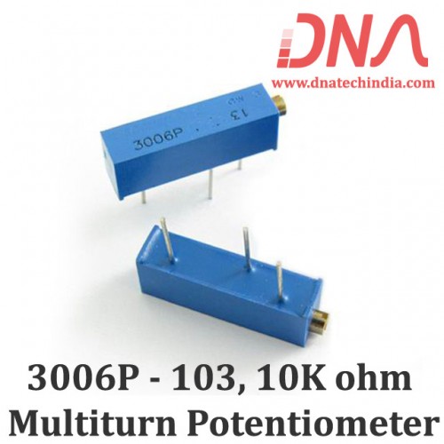 3006P-103 10K ohm Multiturn Varaible Resistor