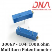 3006P-104 100K ohm Multiturn Varaible Resistor 3006P-104 100K ohm Multiturn Varaible Resistor