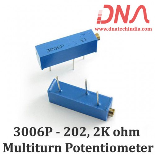 3006P-202 2K ohm Multiturn Varaible Resistor
