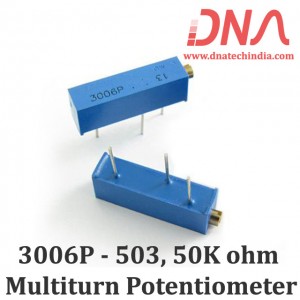 3006P-503 50K ohm Multiturn Varaible Resistor 3006P-503 50K ohm Multiturn Varaible Resistor