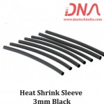 Heat Shrink Sleeve 3mm Black