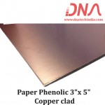 Paper Phenolic 3"x 5" Copper Clad