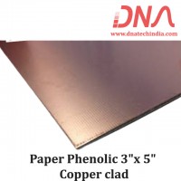 Paper Phenolic 3"x 5" Copper Clad Paper Phenolic 3"x 5" Copper Clad