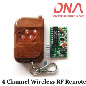 4 Channel Wireless RF Remote 4 Channel Wireless RF Remote