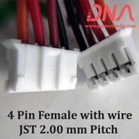 4 Pin 2.0mm JST Female Relimate Connector 4 Pin 2.0mm JST Female Relimate Connector
