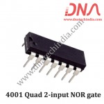 4001 Quad 2-input NOR gate