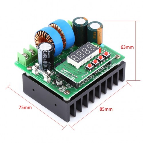 Buy online 400W 10A Digital controlled DC to DC boost Module in